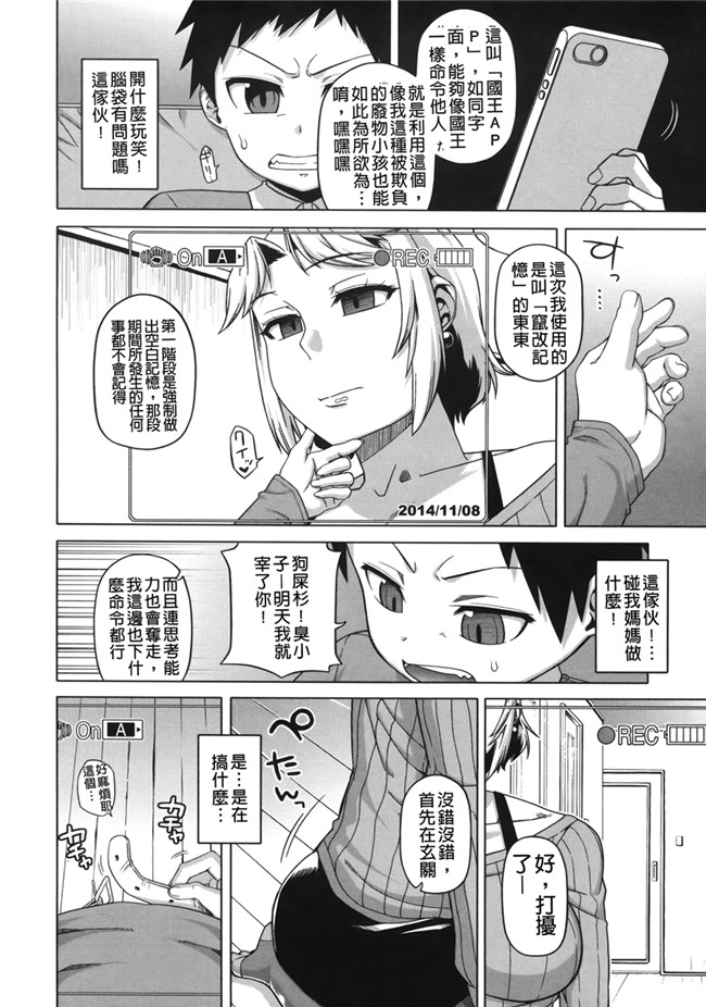 AV女优肉番漫画本子：[高津] 王様アプリ