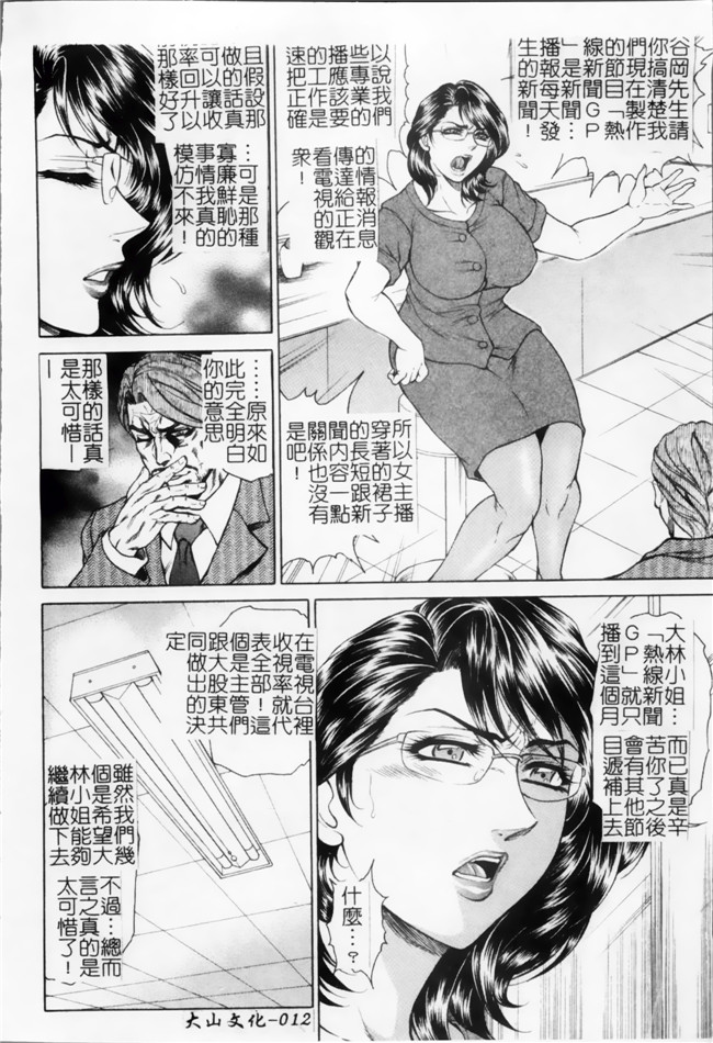 口工漫画[4K掃圖組]：[飛野俊之] 女子穴·志穂ー人妻キャスター肛辱痴獄